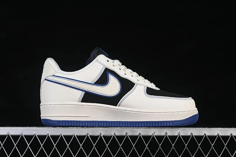 All categories Nk Air Force 1 Air Force series Nk Air Force 1 Low Air Force low-top Nike Air Force 1'07 Low White and black contrasting sapphire blue Air Force 1 low-top casual sneakers DN1688-811